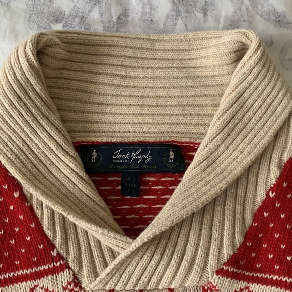 Jack Murphy men’s shawl collar sweater - Picture 2 of 6